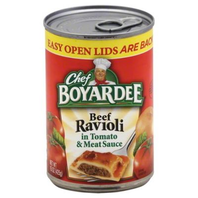 Chef Boyardee Beef Ravioli