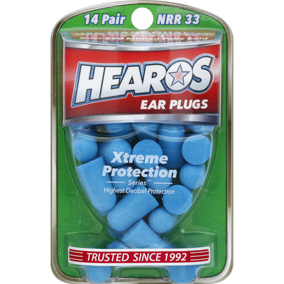 Hearos Ear Plugs, NRR 33