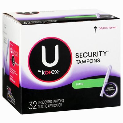U By Kotex Security Tampons Super Absorbency Unscented 32 Each Instacart