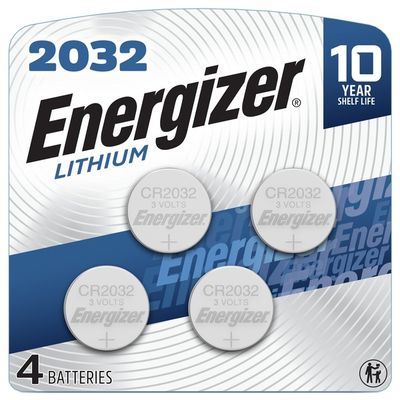 Energizer 2032 Batteries, 3V Lithium Coin Batteries