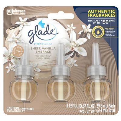Glade Scented Oil, Sheer Vanilla Embrace