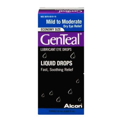 GenTeal Liquid Drops Lubricant Eye Drops Mild to Moderate