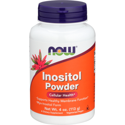Now Inositol Cellular Health, Supports Healthy Membrane Function, Myo-inositol Form Dietary Supplement Powder
