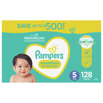 Pampers Active Baby Diaper Size 5