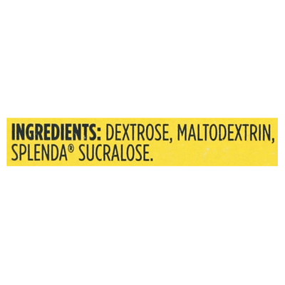 Splenda No Calorie Sweetener, Packets
