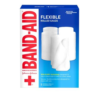 Band-Aid Brand Of First Aid Products Flexible Rolled Gauze