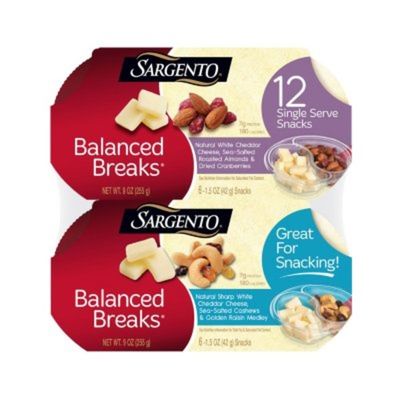 Sargentos Balanced Breaks Natural Sharp White Cheddar Cheese