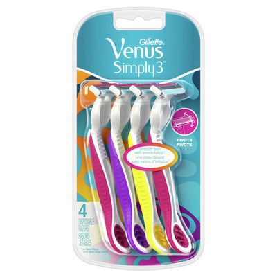 Gillette Simply3 Women's Disposable Razors