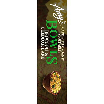 Amy's Kitchen Broccoli & Cheddar Bake Meal Bowl