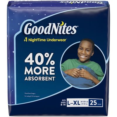 GoodNites Bedtime Bedwetting Underwear for Boys