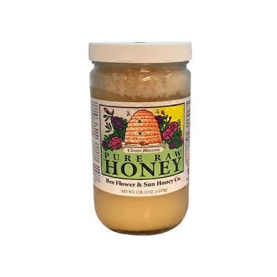 Bee Flower & Sun Honey Co. Clover Blossom Pure Raw Honey