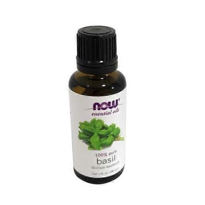 Now essential oils, basil