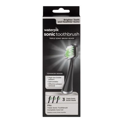 waterpik triple sonic toothbrush