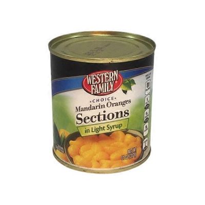 Western Family Mandarin Oranges In Light Syrup