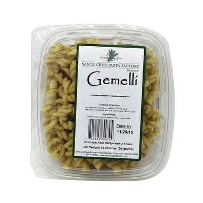 Santa Cruz Pasta Factory Gemelli Pasta