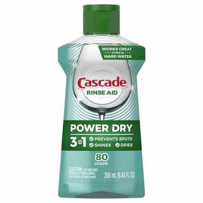 Cascade Platinum Dishwasher Rinse Aid