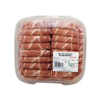 Thin Sliced Pork Loin