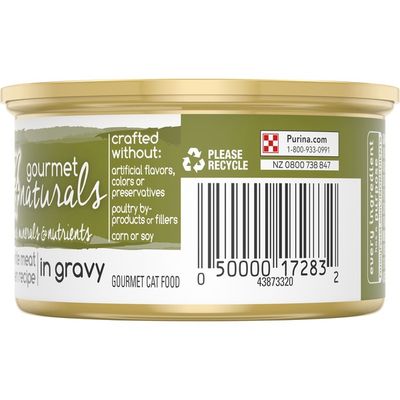 Fancy Feast Natural Wet Cat Food, Gourmet Naturals White Meat Chicken Recipe in Gravy