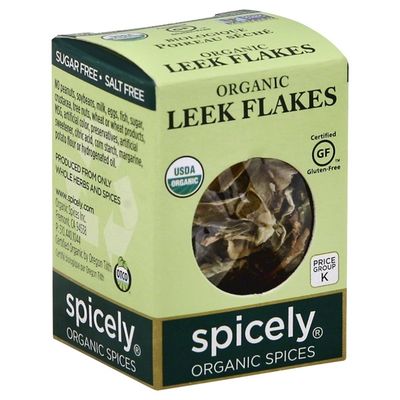 Spicely Organics Leek Flakes, Organic