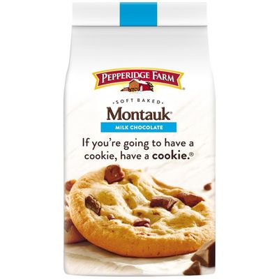 Pepperidge Farm Montauk Soft Baked Milk Chocolate Cookies 8 6 Oz Instacart