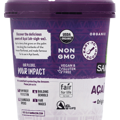 Sambazon Sorbet, Original Acai Berry
