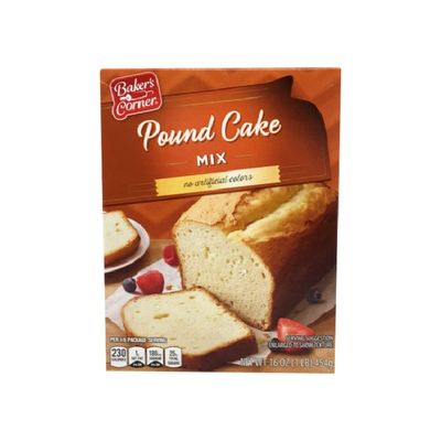 Baker's Corner Pound Cake Mix