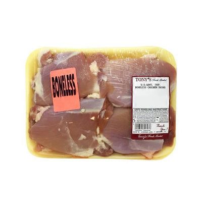 U.S. Govt. Inspected Boneless Chicken Thighs