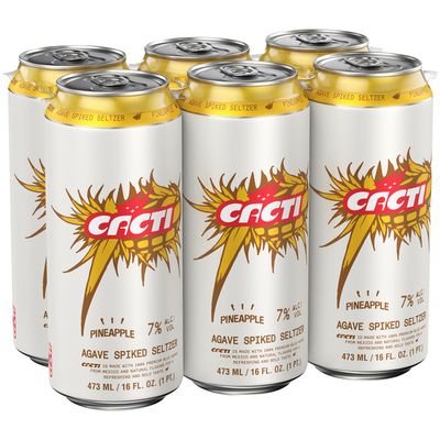 Cacti Pineapple Agave Spiked Seltzer 16 Fl Oz Delivery Or Pickup Near Me - Instacart Cacti Pineapple Agave Spiked Seltzer 16 Fl Oz Delivery Or Pickup Near Me - Instacart