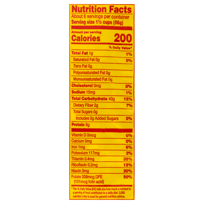 No Yolks Broad Enriched Egg White Pasta