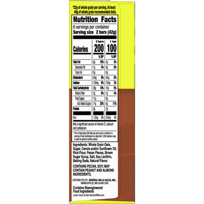 Nature Valley Granola Bars, Pecan Crunch, 12 Count
