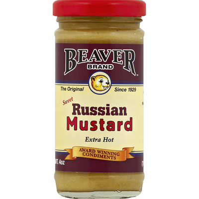 Beaverton Foods Mustard, Sweet Russian, Extra Hot (4 oz) Delivery or