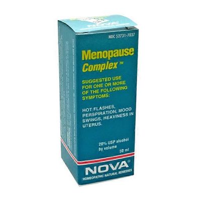 Nova Homeopathic Menopause Complex 50ml