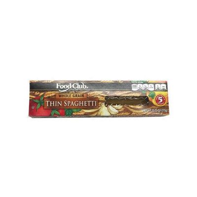 Food Club Whole Grain Thin Spaghetti