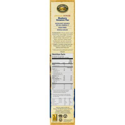 Nature's Path Blueberry Cinnamon Flax Cereal