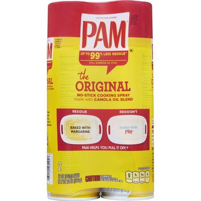 Pam Shortoil Original Two Pack Full Pallet DRU