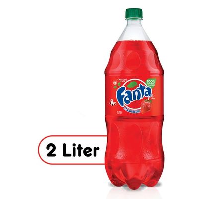 Fanta Strawberry Soda Fruit Flavored Soft Drink