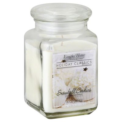 Langley Candle, Scented, Snowball Cookies