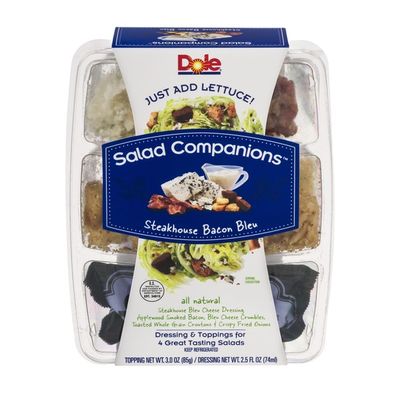 Dole Salad Companions Steakhouse Bacon Bleu