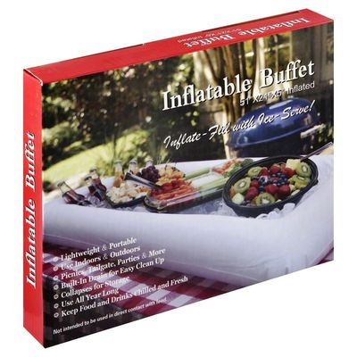 Na Buffet, Inflatable, 51 Inch x 24 Inch x 5 Inch