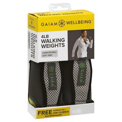 Gaiam Walking Weights, 4 Pounds