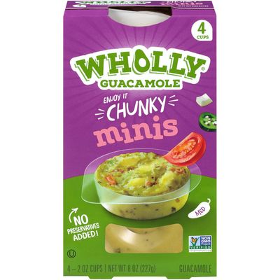 Wholly Guacamole Chunky Guacamole Minis
