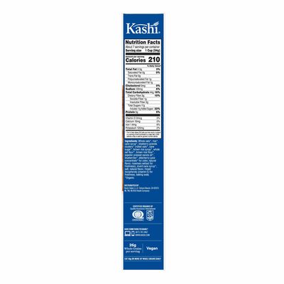 Kellogg's Kashi Breakfast Cereal, Vegan Protein, Organic Cereal, Blueberry Clusters