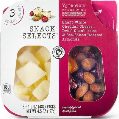 Park Street Deli Sharp White Cheddar, Dried Cranberries & Sea-Salted Roasted Almonds