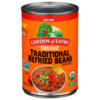 Bearitos Fat Free Organic Traditional Refried Beans