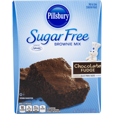 Pillsbury Moist Supreme Sugar Free Brownie Mix Chocolate Fudge