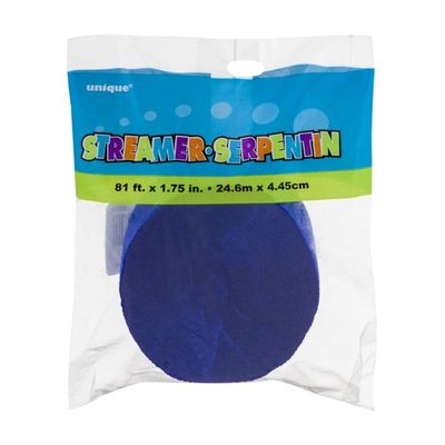 Unique Streamer Royal Blue