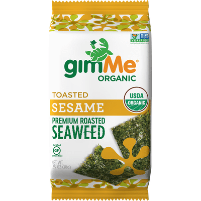 gimMe Seaweed, Premium Roasted, Toasted Sesame