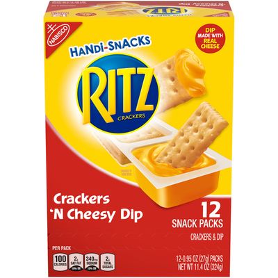 Handi-Snacks Ritz Crackers 'N Cheese Dip