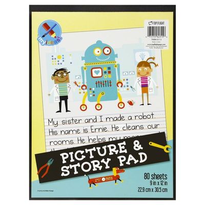 Top Flight Picture & Story Pad, 80 Sheets