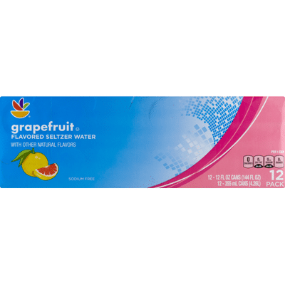 SB Flavored Seltzer Water Grapefruit